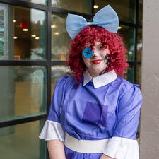 Robert Bateman Student Dressed Up